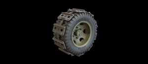Panzer Art RE35-447 GMC wheels with mud tracks 1/35