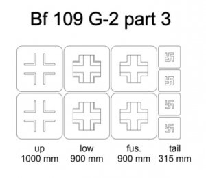 Omask 24011 Bf 109 G-2 part 3 1/48