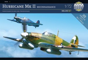 Arma Hobby 70046 Hurricane Mk II Reconnaissance Deluxe Set 1/72