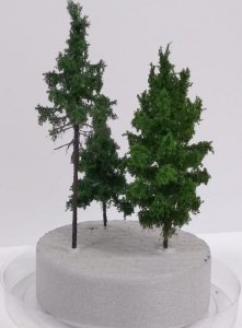 FREON MD - Mikrodrzewa zestaw 3 szt - wysokość 5-8 cm