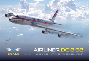 X-Scale 144002 Douglas DC-8-32 Swissair 1/144