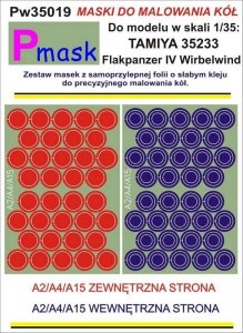 P-Mask PW35019 FLAKPANZER IV WIRBELWIND TAMIYA 35233 (1:35)