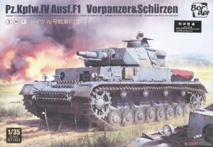 Border Model BT-003 Pz.Kpfw.IV Ausf.F1 1/35