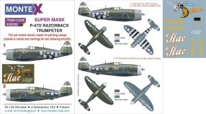 Montex K32332 P-47D RAZORBACK 1/32