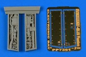 Aires 7361 F-4B Phantom II electronic bay 1/72 FUJIMI