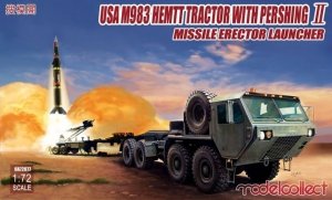 Modelcollect UA72077 USA M983 HEMTT Tractor with Pershing II Missile Erector Launcher 1/72