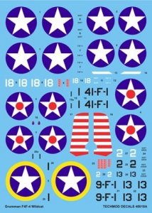 Techmod 48018 - Grumman F4F-4 Wildcat (1:48)