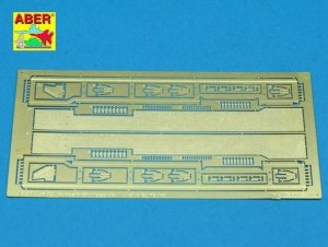 Aber 48005 Fenders for german anti-tank self proppeled gun Stug.III, Ausf.B and tank PzKpfw III, Ausf.L (1:48)
