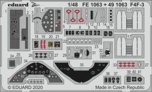 Eduard 491063 F4F-3 1/48 HOBBY BOSS