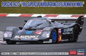 Hasegawa 20644 Porsche 962C “1986 Supercup Nürburgring Eifelrennen Winner” 1/24