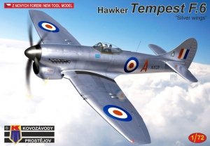 Kovozavody Prostejov KPM0224 Tempest F.6 „Silver wings“ 1/72
