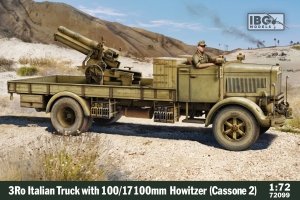 IBG 72099 3Ro Italian Truck with 100/17 100mm Howitzer (Cassone 2) 1/72