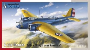 Special Hobby 72446 B-12A US Bomber 'Yellow Wings Over America' 1/72