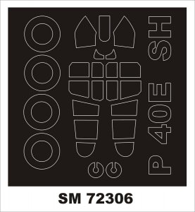 Montex SM72306 P-40E SPECIAL HOBBY 1/72