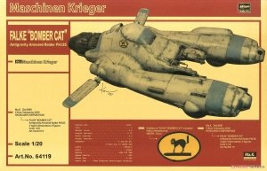 Hasegawa 64119 Falke Antigravity Armored Raider Pkf.85 Bomber Ca 1/20
