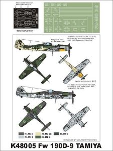 Montex K48005 Fw 190 D9 1/48