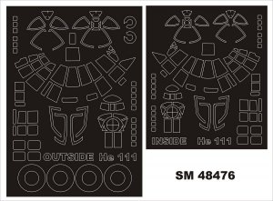 Montex SM48476 He 111H-3 ICM 1/48