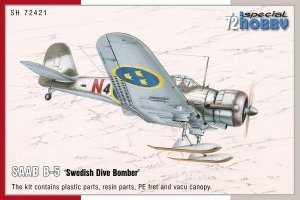 Special Hobby 72421 SAAB B-5 ‘Swedish Dive Bomber’ 1/72