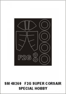 Montex SM48260 F2G Super Corsair SPECJAL HOBBY