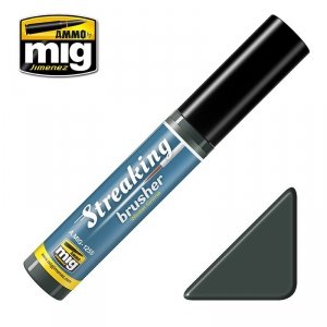 AMMO of Mig Jimenez 1255 Streaking Brusher Winter Grime