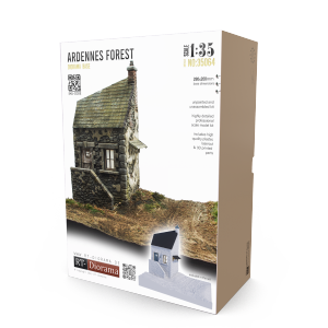 RT-Diorama 35064 “Ardennes Forest” - Diorama Base 1/35
