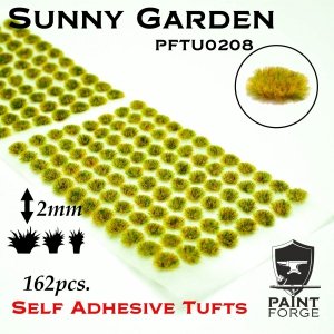 Paint Forge PFTU0208 Tufts: Sunny Garden 2mm