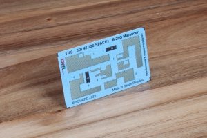 Eduard 3DL48226 B-26G Marauder cockpit insulation & armour plates SPACE ICM 1/48
