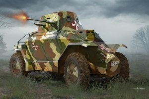 Hobby Boss 83866 Hungarian 39M CSABA Armored Car  (1:35)