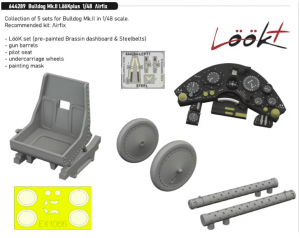 Eduard 644289 Bulldog Mk. II LooKplus AIRFIX 1/48