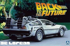 Aoshima 05916 Back to the Future DeLorean 1/24