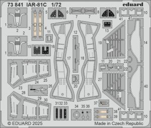 Eduard 73841 IAR-81C detail set IBG 1/72