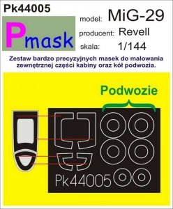 P-Mask PK44005 MIG-29 (REVELL) (1:144)
