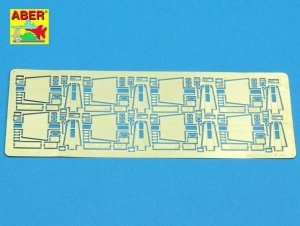 Aber 35A071 Skrzynki amunicyjne do Niemieckiego MG 34 i MG 42 (1:35)