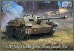 IBG 72050 44M Zrinyi I Hungarian 75mm Assault Gun (1:72)