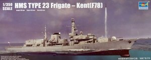 Trumpeter 04544 HMS Type 23 Frigate Kent F78 (1:350)