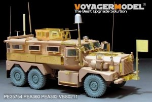 Voyager Model PEA360 Modern US COUGAR 6X6 MRAP Road Wheels Ver.A (6PCESS) 1/35