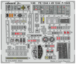 Eduard FE1244 F-104S KINETIC 1/48