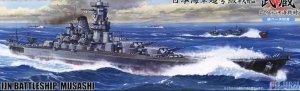 Fujimi 421568 IJN Battleship Musashi Battle of Leyte with Base 1/700
