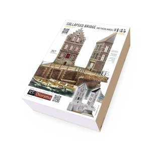 RT-Diorama 35056 “Collapsed Bridge” Netherlands - Diorama Base 1/35