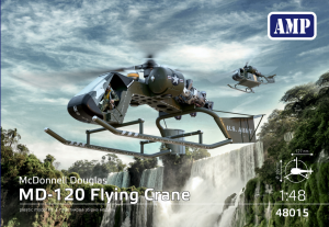 AMP 48015 McDonnell Model 120 Flying Crane 1/48