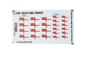 Eduard 3DL53006 International Marine Signal Flags SPACE 1/350