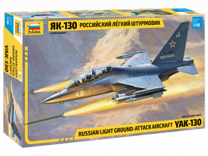 Zvezda 4821 YAK-130 Russian Light Ground-Attack Aircraft 1/48