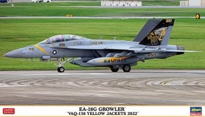 Hasegawa 02461 EA-18G GROWLER VAQ-138 YELLOW JACKETS 2022 1/72