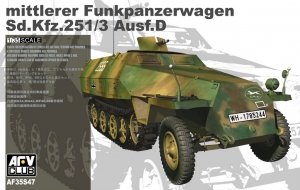 AFV Club 35S47 Sdkfz.251/3 ausf.D Mittelrer Funkpanzerwagen (1:35)