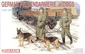 Dragon 6098 German Feldendarmerie w.Dogs (1:35)