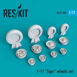 RESKIT RS72-0268 F-11 Tiger wheels set 1/72