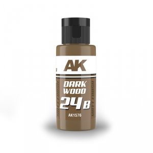AK Interactive AK1576 DUAL EXO SCENERY 24B – DARK WOOD 60ML