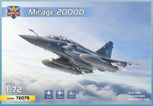 Modelsvit 72075 Mirage 2000D 1/72