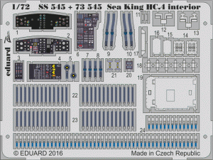 Eduard 73545 Sea King HC.4 interior AIRFIX 1/72