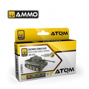 AMMO by Mig Jimenez 20727 ATOM Early / Middle German Colors 6x20ml